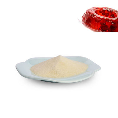 L'iso ha certificato la polvere commestibile della gelatina dell'alimento bianco come dolce che fa l'additivo
